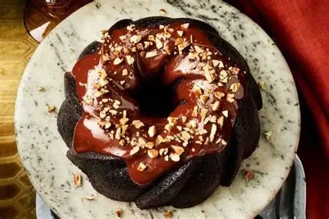 Chocolate! Chocolate! Chocolate! Bundt Cake With Chocolate Glaze