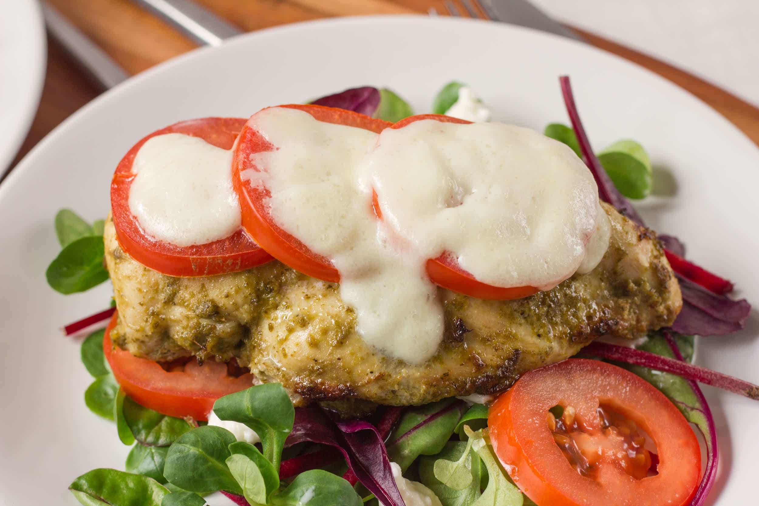 Baked Pesto Chicken