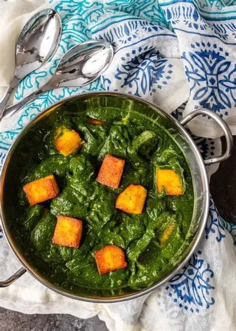 I Love Palak Paneer (Spinach and Cheese Curry)